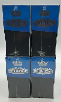 Lot of (4) POKEMON CENTER Stellar Crown PC Elite Trainer Boxes SEALED/NEW - Image 4