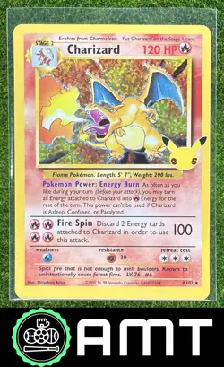 Charizard 2021 Pokemon Sword & Shield Celebrations Classic Rare #4/102 - Image 1