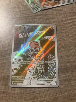 Pokemon Holo Card Lot 2025 - Duosion, Helioptile, Swinub, Weezing, Thundurus - Image 3