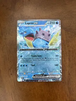 Pokemon Lapras Ex 022/088 Perfect Order Near Mint - Image 1