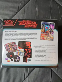 POKEMON TCG: Scarlet & Violet Destined Rivals Elite Trainer Box Sealed - Image 2