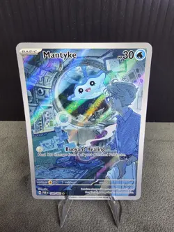 Mantyke 189/182 Paradox Rift Pokemon TCG Illustration Rare English NM/LP (Baby) - Image 2