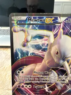 Pokemon Mewtwo EX Full Art Promo Holo XY125 XY English Pokemon TCG Card Stock - Image 5