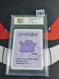 Pokemon Ditto 2019 Old Maid Japanese-Pyxis gold 10 - Image 1