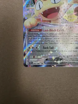 Meowth ex 062/088 Me03: Perfect Order Holo Pokemon - Image 4
