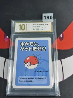 Pokemon poek ball 2019 Old Maid Japanese-Pyxis gold 10 - Image 1