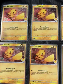 Lot Of 11 - Pikachu 51/162 Stamped 2026 Pokemon Day 30th Anniversary Promo TCG - Image 5