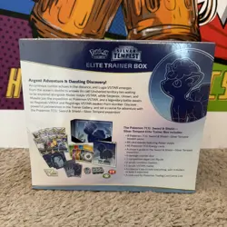 Pokemon TCG Sword & Shield Silver Tempest ETB Elite Trainer Box Sealed - Image 2