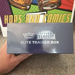 Pokemon TCG Sword & Shield Silver Tempest ETB Elite Trainer Box Sealed - Image 5