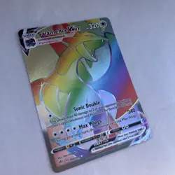 Pokemon TCG 2019 Sword & Shield Darkness Ablaze Salamence VMAX 194/189 - Image 3
