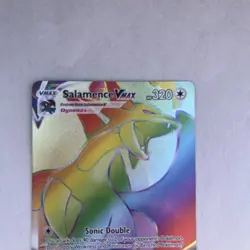Pokemon TCG 2019 Sword & Shield Darkness Ablaze Salamence VMAX 194/189 - Image 4