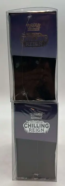 Lot of 2 Pokemon Center Sword and Shield Chilling Reign PC Elite Trainer Box - Image 2