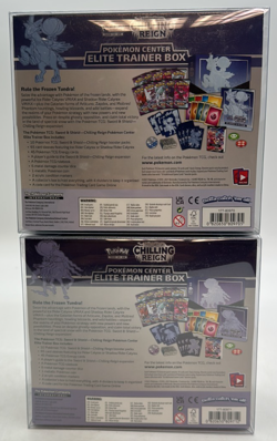 Lot of 2 Pokemon Center Sword and Shield Chilling Reign PC Elite Trainer Box - Image 3