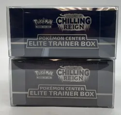 Lot of 2 Pokemon Center Sword and Shield Chilling Reign PC Elite Trainer Box - Image 5