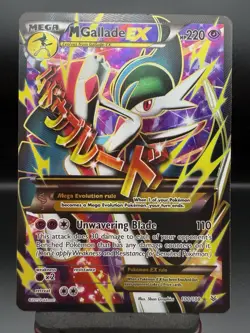M Gallade EX (100 Full Art) 100/108 Holo - Pokemon TCG XY - Roaring Skies MP - Image 1