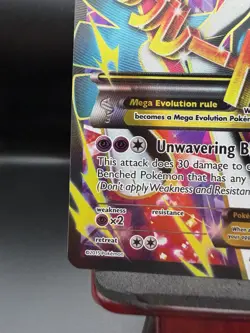 M Gallade EX (100 Full Art) 100/108 Holo - Pokemon TCG XY - Roaring Skies MP - Image 5