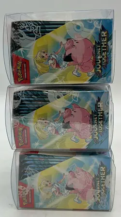 Lot of 3 Pokemon Scarlet & Violet Journey Together Booster Box Sealed SV9 - Image 3