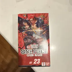 Bandai One Piece Card Game ST 23 Shanks Starter Deck English 2024 50 Cards - Image 1