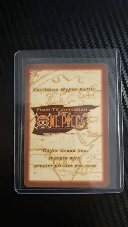BANDAI One Piece Hyper Battle LUFFY PIRATES S108 HOLO FOIL SCARCE EARLY CARD - Image 2