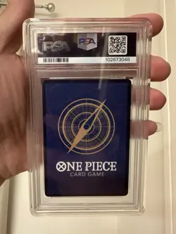 Namco One Piece CCG Sogeking OP03-122 Manga Alt Art Foil Secret PSA 10 - Image 2