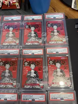 Monkey D. Luffy PSA10 2025 One Piece Japanese Promos Magazine Vol.20 20 @ $230 - Image 3