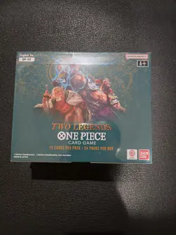 Two Legends OP-08 One Piece TCG Eng Booster Box Factory Sealed New - Image 1