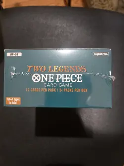 Two Legends OP-08 One Piece TCG Eng Booster Box Factory Sealed New - Image 2