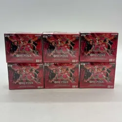 Lot of (6) One Piece TCG EB-03 Heroines Edition Booster Boxes SEALED ENGLISH - Image 1