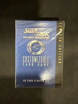 Star Trek The Next Generation Customizable Card Game 60 Card Starter Set Sealed 45748101503 - Image 1