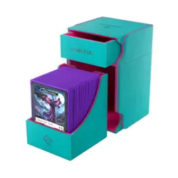 GameGenic Card Storage Watchtower 100+ Convertible Deck Holder XL - Teal/ New - Image 2