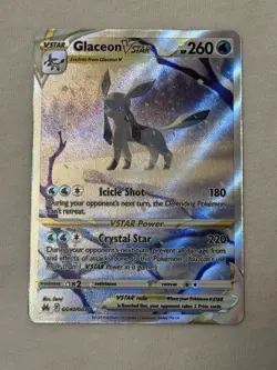 Pokemon Card Glaceon VSTAR GG40/GG70 Crown Zenith Full Art Near Mint Condition - Image 1