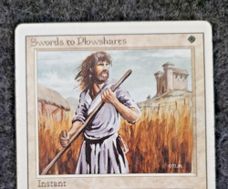 Swords to Plowshares Magic the Gathering Revised Edition MTG card (DS3D1K7) - Image 3