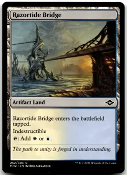 MTG Razortide Bridge C Modern Horizons 2 252 LP - Image 1