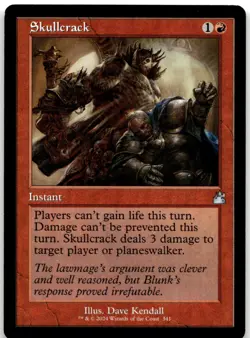 MTG Skullcrack (Retro Frame) U Ravnica Remastered 341 LP - Image 1