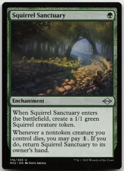 MTG Squirrel Sanctuary U Modern Horizons 2 174 LP - Image 1