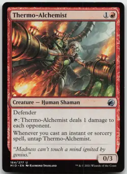 MTG Thermo-Alchemist U Innistrad: Midnight Hunt 164 LP - Image 1
