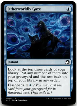 MTG Otherworldly Gaze C Innistrad: Midnight Hunt 67 LP - Image 1