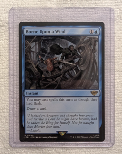 Borne Upon a Wind (044) MTG Universes Beyond: The Lord of the Rings (M/NM) - Image 1