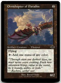 MTG Ornithopter of Paradise (Retro Frame) C Modern Horizons 2 430 LP - Image 1