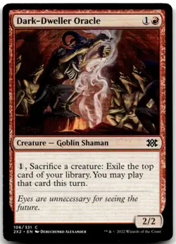 MTG Dark-Dweller Oracle C Double Masters 2022 106 LP - Image 1