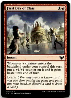 MTG First Day of Class C Strixhaven: School of Mages 102 LP - Image 1