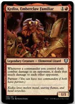 MTG Kediss, Emberclaw Familiar U Commander Legends 188 LP - Image 1