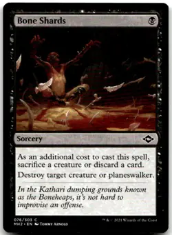 MTG Bone Shards C Modern Horizons 2 76 LP - Image 1