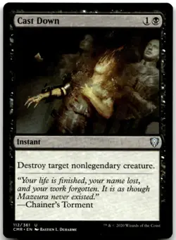 MTG Cast Down U Commander Legends 112 LP - Image 1