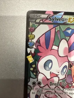Pokemon TCG Sylveon EX Full Art RC32-32 Generations Radiant Collection Rare - Image 2