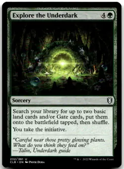 MTG Explore the Underdark U Commander Legends: Battle for Baldur's Gate 232 LP - Image 1