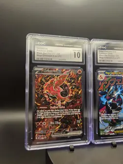 Pokemon Promo 023 MEGA CHARIZARD X EX & 024 ORICORIO EX PSA 10 UPC CGC 10 Set - Image 4
