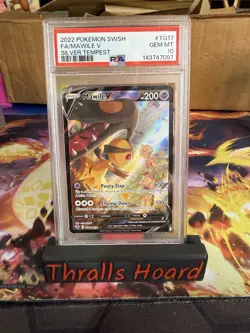 Pokemon Mawile v TCG TG17/TG30 Silver Tempest Trainer Gallery Psa 10 - Image 1