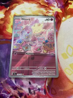 Pokemon Milcery 152/142 Illustration Rare Stellar Crown - Image 1
