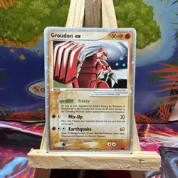 Pokemon Groudon ex 038 EX Crystal Guardians Ultra Rare Holo 100 HP Nintendo - Image 1